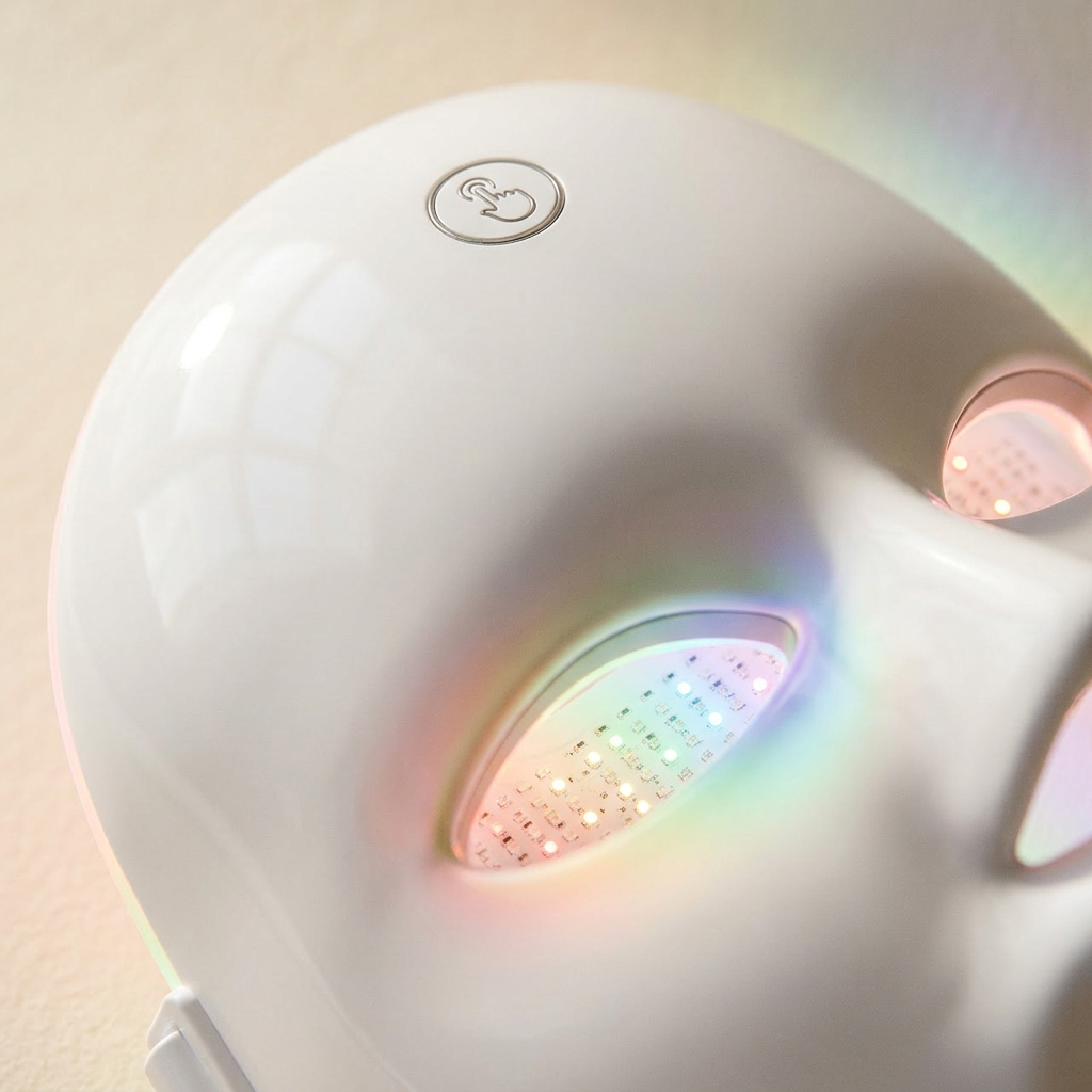 Detail of the LED array inside The Halo