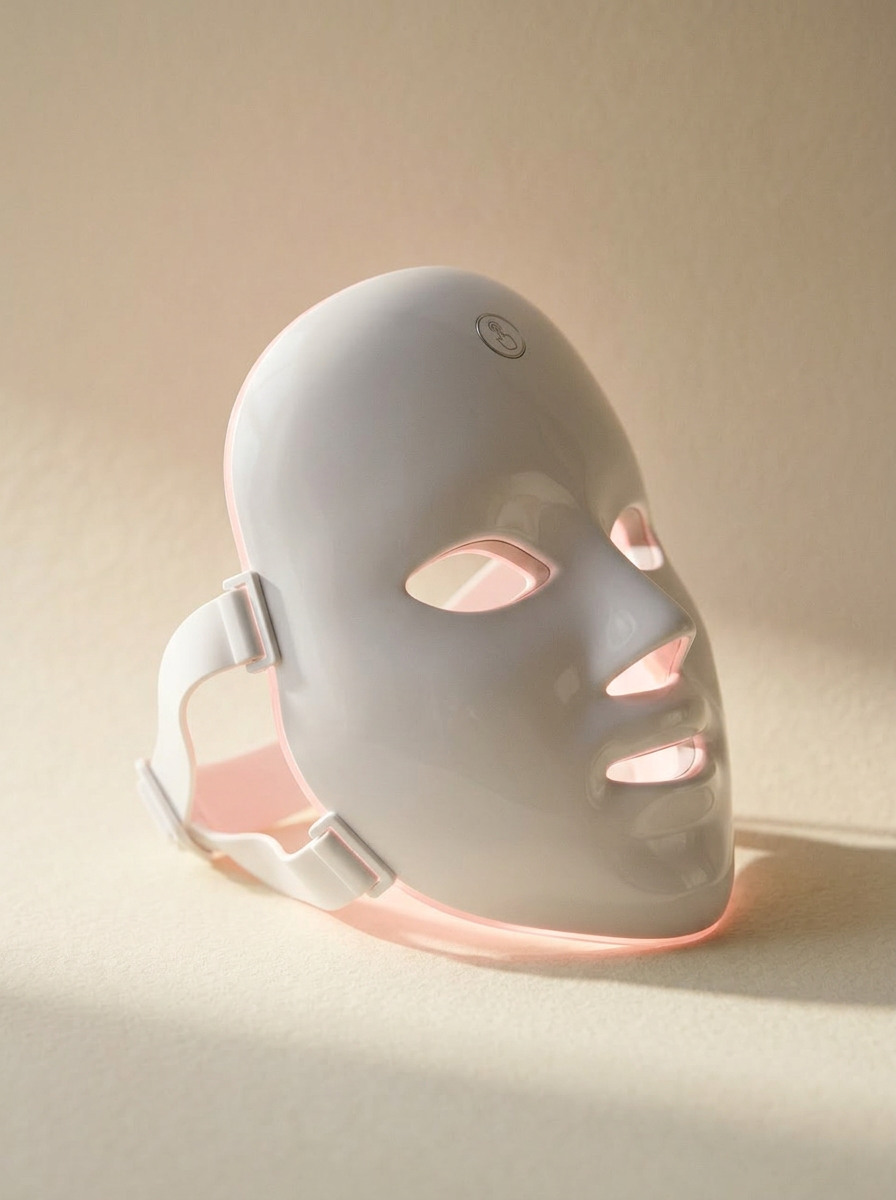 The Halo, side profile, showing strap and hinge